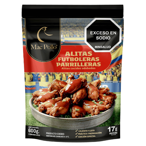 Alitas parrilleras futboleras x 600 g