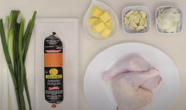 Ingredientes pierna pernil relleno