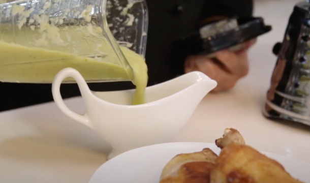 salsa para pierna pernil rellena