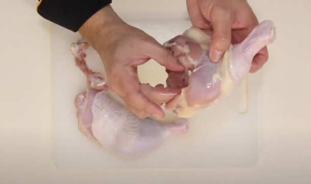 Cavidad para relleno pierna pernil