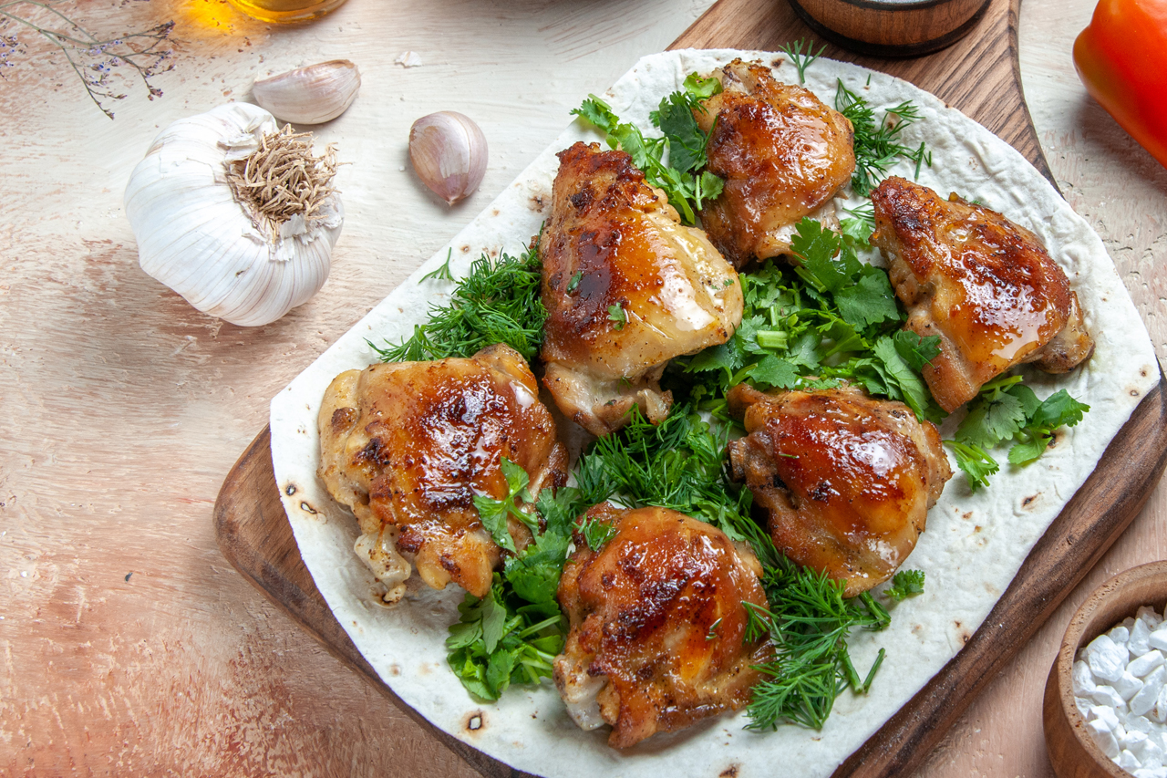 Pollo a las finas hierbas - Mac Pollo