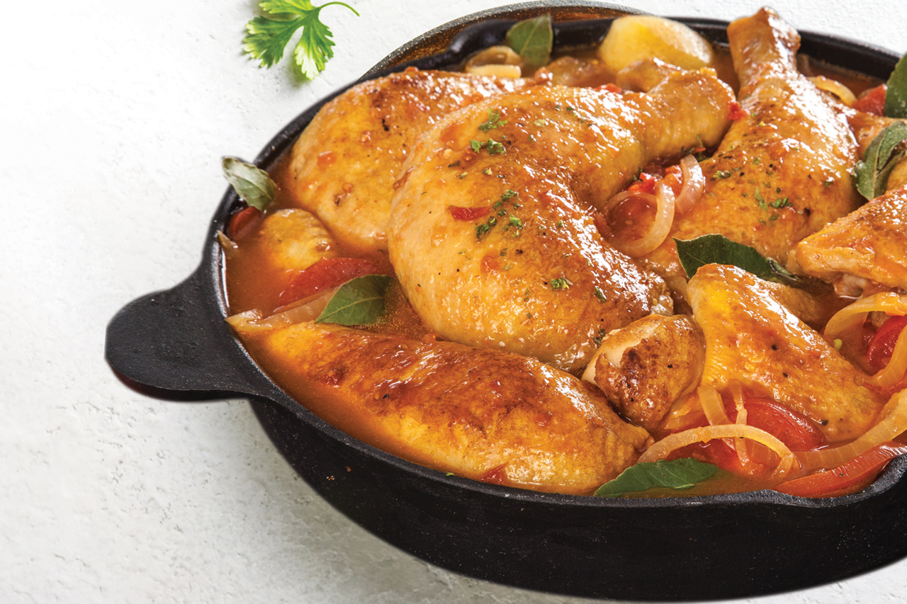 Pollo sudado